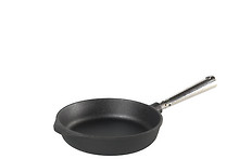 Gusseisen Schmorpfanne mit Edelstahl Griff 20 cm - Skeppshult 0002