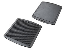 Doppelseitige Grillplatte 35 x 32 cm f�r Induktion - Skeppshult 0381