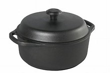 Runder Gusseisen Br�ter 4 Liter von Skeppshult 0400