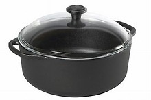 Runder Gusseisen Topf 5,5 Liter von Skeppshult 0510