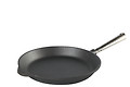 Skeppshult Gusseisen Pfanne - flach mit Stahlgriff
