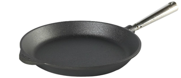 Bratpfanne aus Gusseisen mit Stahlgriff von Skeppshult | Durchmesser: 26 cm Skeppshult Gusseisen Bratpfanne 26 cm Stahlgriff