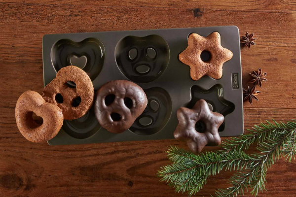 Lurch Flexiform Lebkuchen, Silikonbackform Lurch Flexiform Lebkuchen - Silikonbackform