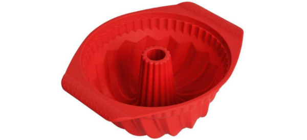 Flexible Silikon Gugelhupfform von Kaiser | zum fettarmen Backen, Einfrieren und für die Mikrowelle Gugelhupfform