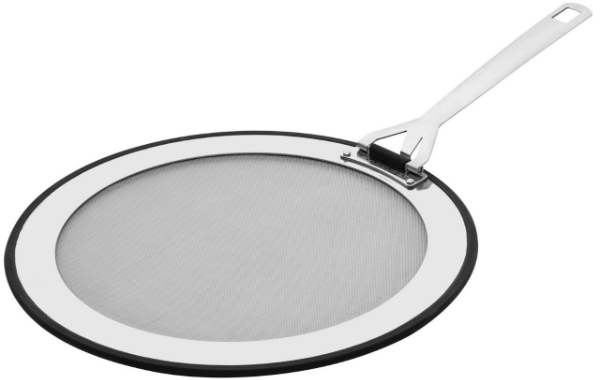 Spritzschutz von Le Creuset für Bratpfannen mit einem Durchmesser zwischen 26 und 30 cm Le Creuset Spritzschutz 26 bis 30 cm