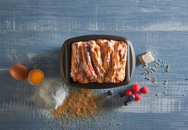 Lurch FLEXIFORM Batzen - Mini Kastenform aus Silikon zum Backen von kleinen Broten und Kuchen Lurch Flexiform Batzen